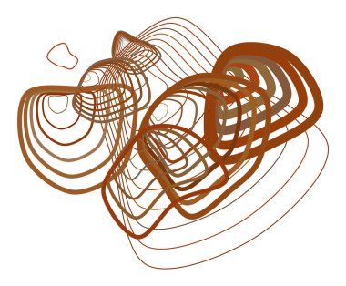 Yol çizgileri desen şekli ile soyut geometrik arka plan. Vektör çizim grafiği.