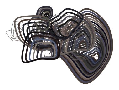 Yol çizgileri, soyut geometrik arka plan deseni şeklinde. Vektör çizim grafiği.