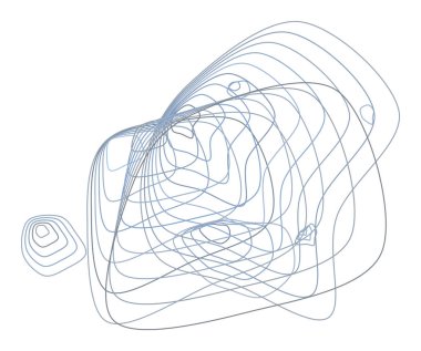Arka plan soyut geometrik yol çizgileri desen tasarımı için. Vektör çizim grafiği.