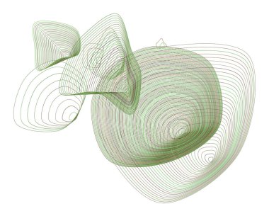 Arka plan soyut geometrik yol çizgileri desen tasarımı için. Vektör çizim grafiği.
