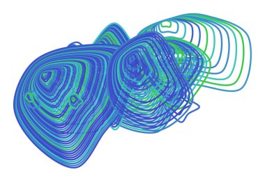 Geometrik kavramsal arka plan yol çizgileri desen tasarımı için. Vektör çizim grafiği.