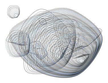 Sanatsal yol çizgileri arka plan deseni soyut. Vektör çizim grafiği.
