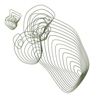 Geometrik kavramsal arka plan yol çizgileri desen tasarımı için. Vektör çizim grafiği.