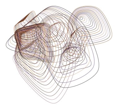 Sanatsal yol çizgileri arka plan deseni soyut. Vektör çizim grafiği.