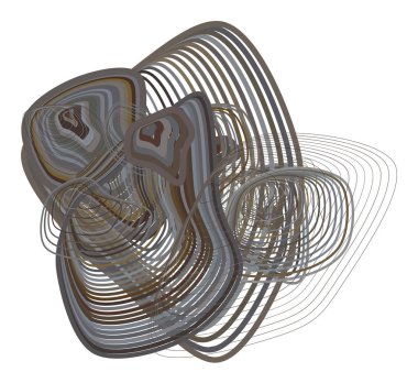 Arka plan soyut geometrik yol çizgileri desen tasarımı için. Vektör çizim grafiği.
