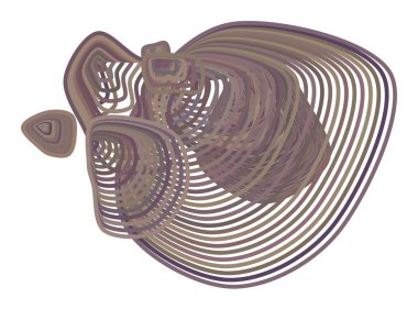 Sanatsal yol çizgileri arka plan deseni soyut. Vektör çizim grafiği.