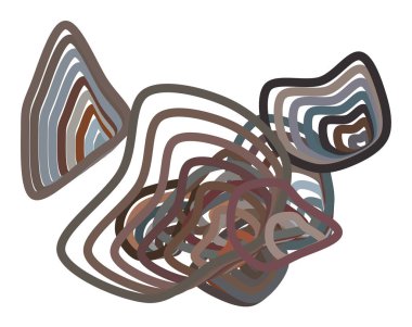 Soyut kavramsal geometrik yol çizgileri desen. Web sayfası, grafik tasarım, katalog, doku veya arka plan için iyi. Vektör çizim grafiği.