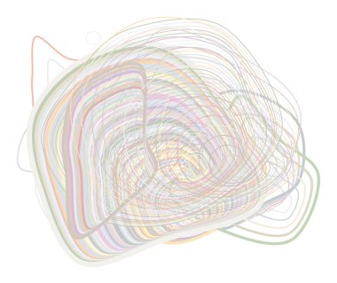Soyut kavramsal geometrik yol çizgileri desen. Web sayfası, grafik tasarım, katalog, doku veya arka plan için iyi. Vektör çizim grafiği.