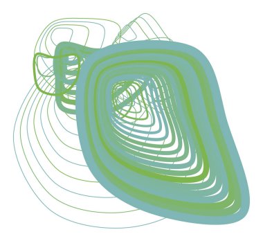 Geometrik kavramsal arka plan yol çizgileri desen tasarımı için. Vektör çizim grafiği.