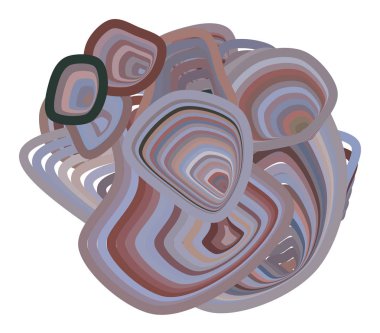 Geometrik kavramsal arka plan yol çizgileri desen tasarımı için. Vektör çizim grafiği.