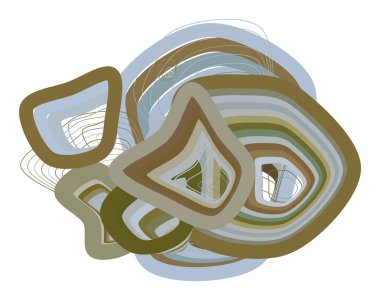 Soyut kavramsal geometrik yol çizgileri desen. Web sayfası, grafik tasarım, katalog, doku veya arka plan için iyi. Vektör çizim grafiği.