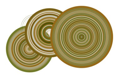 Web sayfası, grafik tasarım, katalog veya doku için kavramsal arka plan. Daire, kabarcıklar, küre veya elips desen. Vektör çizim grafiği.