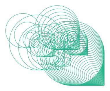 Web sayfası, grafik tasarım, katalog veya doku için kavramsal arka plan. Daire, kabarcıklar, küre veya elips desen. Vektör çizim grafiği.