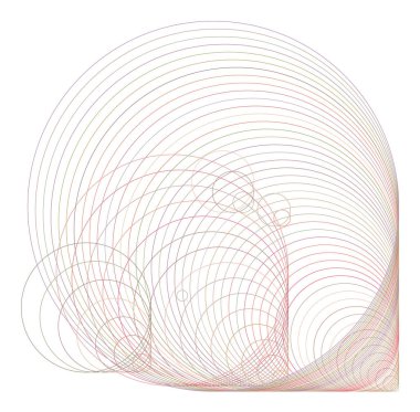 Arka plan soyut geometrik daire, kabarcıklar, küre veya elips desen tasarımı için. Vektör çizim grafiği.