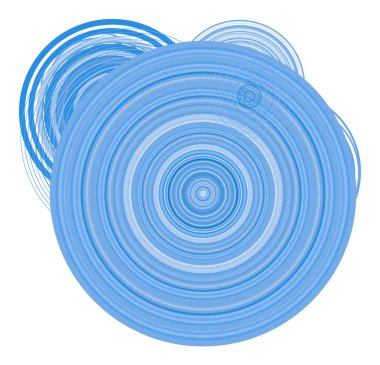 Geometrik kavramsal arka plan desen tasarımı için daire, kabarcıklar, küre veya elips. Vektör çizim grafiği.