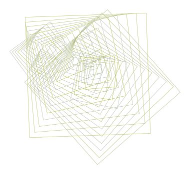 Soyut kare, dikdörtgen geometrik desen, renkli ve sanatsal grafik tasarım, katalog, tekstil veya doku baskı ve arka plan için. Vektör çizim grafiği.