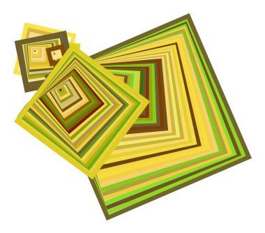 Kare, dikdörtgen, soyut geometrik arka plan deseni şeklinde. Vektör çizim grafiği.