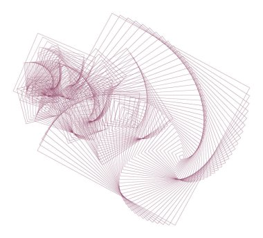 Kare, dikdörtgen desen şekli ile soyut geometrik arka plan. Vektör çizim grafiği.