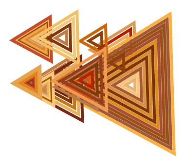 Web sayfası, grafik tasarım, katalog veya doku için kavramsal arka plan. Desen üçgen. Vektör çizim grafiği.