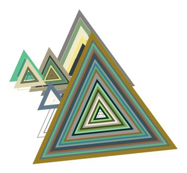 Soyut kavramsal geometrik üçgen desen. Web sayfası, grafik tasarım, katalog, doku veya arka plan için iyi. Vektör çizim grafiği.