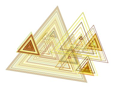 Geometrik kavramsal arka plan üçgen desen tasarımı için. Vektör çizim grafiği.