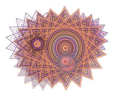 Arka plan soyut geometrik yıldız desen tasarımı için. Vektör çizim grafiği.