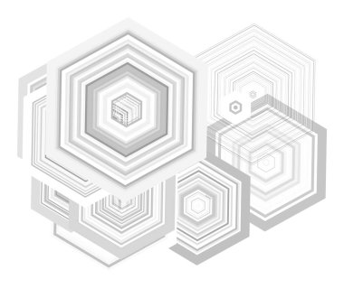 Geometrik kavramsal arka plan desen tasarımı için. Vektör çizim grafiği.