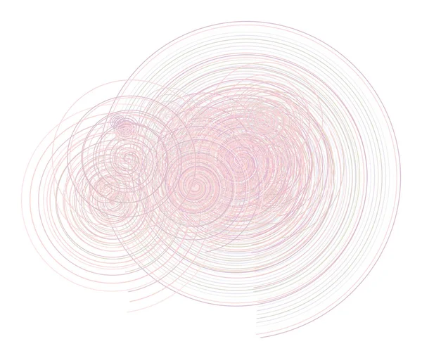 Geometrik kavramsal arka plan daire satırları desen tasarımı için vur. Vektör çizim grafiği.