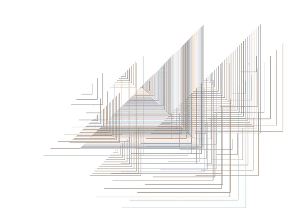 Forma Delle Linee Triangolari Modello Astratto Sfondo Geometrico Illustrazione Vettoriale — Vettoriale Stock