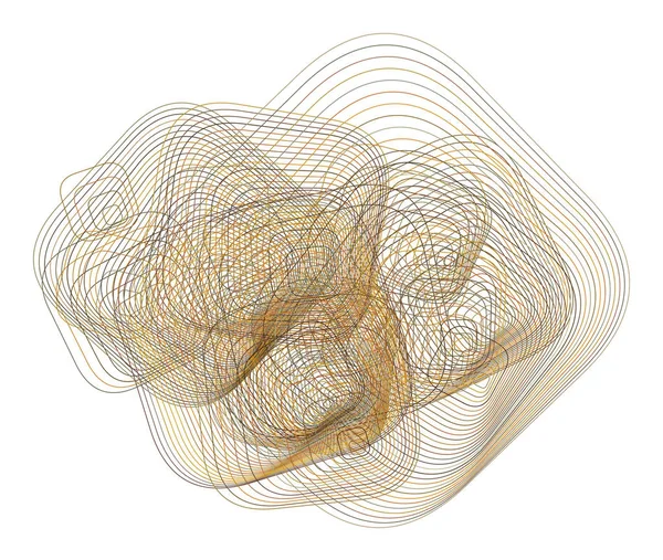 예술적 둥근된 사각형 일러스트 그래픽 — 스톡 벡터