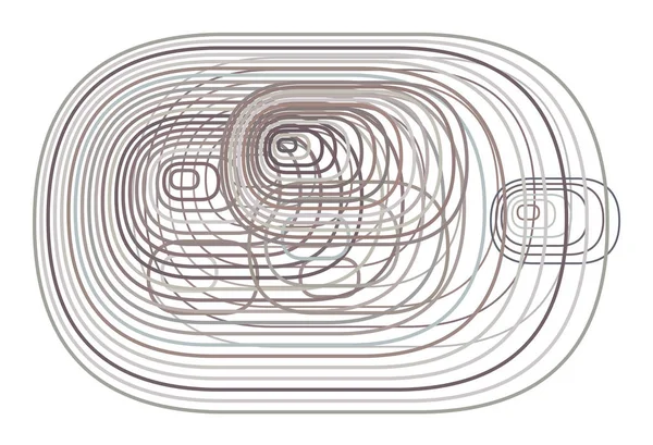 Sanatsal yuvarlatılmış dikdörtgen arka plan deseni soyut. Vektör çizim grafiği.