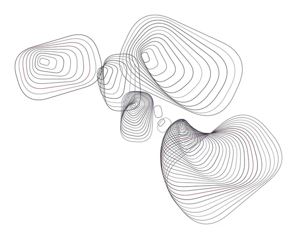 Geometrik kavramsal arka plan dikdörtgen desen tasarımı için yuvarlanır. Vektör çizim grafiği.