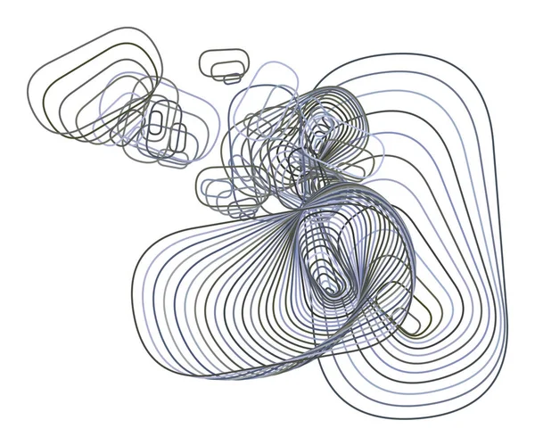 Sanatsal yuvarlatılmış dikdörtgen arka plan deseni soyut. Vektör çizim grafiği.