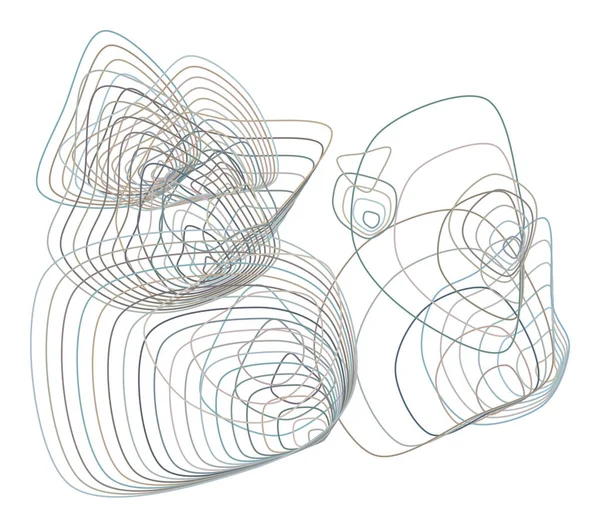 Фон Абстрактные Геометрические Линии Пути Шаблон Дизайна Векторная Иллюстрация — стоковый вектор