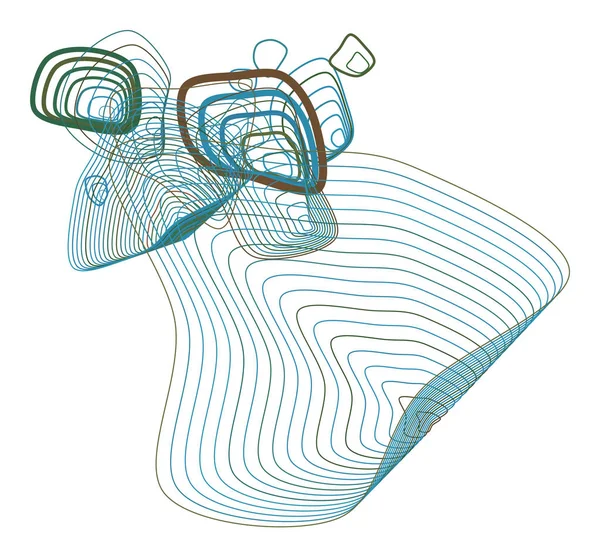 Yol çizgileri desen şekli ile soyut geometrik arka plan. Vektör çizim grafiği.