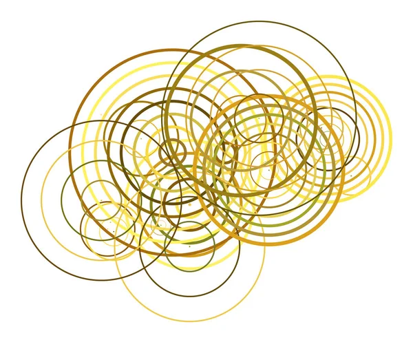 Soyut daire, kabarcıklar, küre veya elips geometrik desen, renkli ve sanatsal grafik tasarım, katalog, tekstil veya doku baskı ve arka plan için. Vektör çizim grafiği.