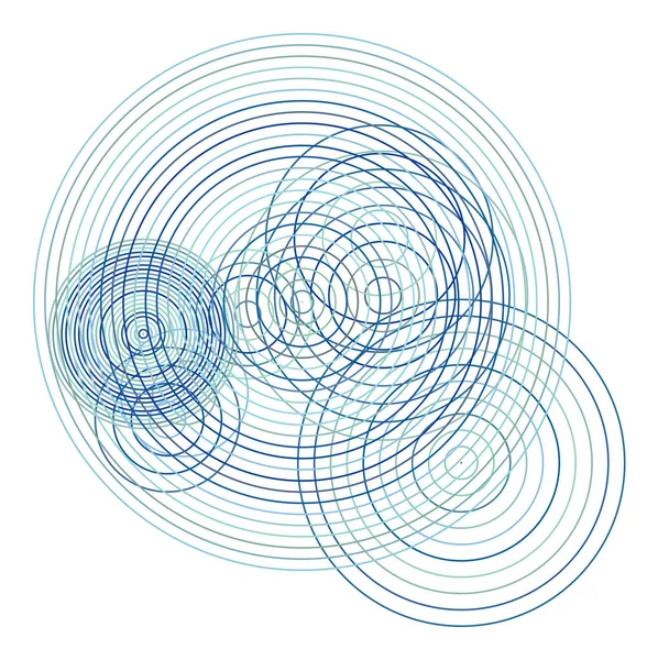 Arka plan soyut geometrik daire, kabarcıklar, küre veya elips desen tasarımı için. Vektör çizim grafiği.