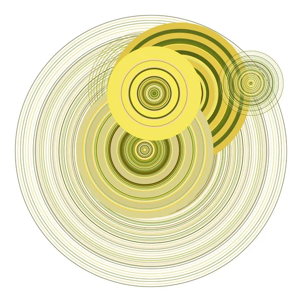 Web sayfası, grafik tasarım, katalog veya doku için kavramsal arka plan. Daire, kabarcıklar, küre veya elips desen. Vektör çizim grafiği.