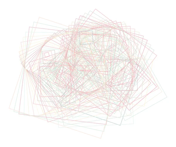 Fondo Geométrico Abstracto Con Forma Cuadrado Patrón Rectángulo Gráfico Ilustración — Archivo Imágenes Vectoriales