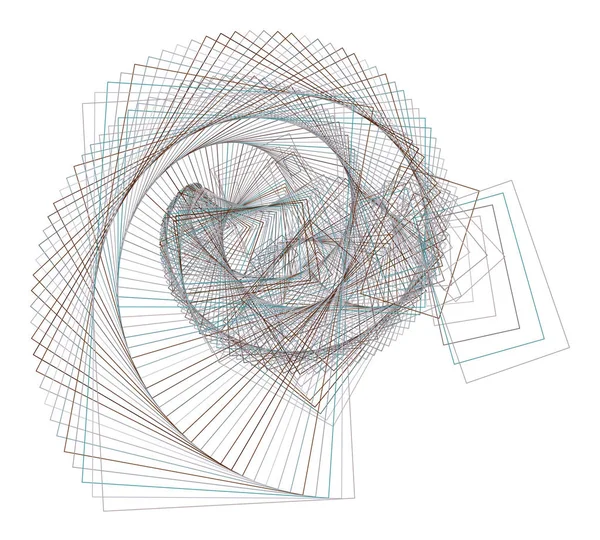 Abstraktní Čtverec Obdélník Geometrický Vzor Barevné Umělecké Pro Grafický Design — Stockový vektor