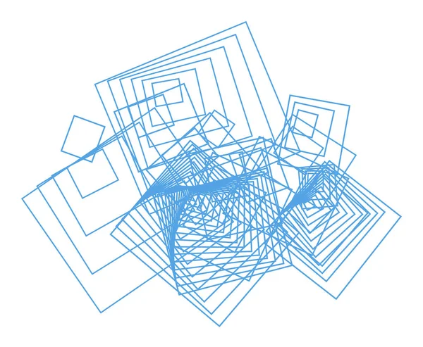 Abstraktní Geometrické Čtverec Obdélník Vzorek Pozadí Pro Návrh Vektorové Ilustrace — Stockový vektor