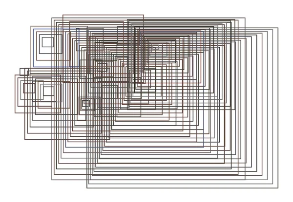 Sanatsal kare, dikdörtgen arka plan deseni soyut. Vektör çizim grafiği.