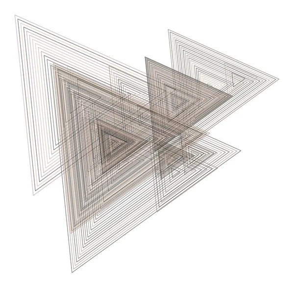 Arka plan soyut geometrik üçgen desen tasarımı için. Vektör çizim grafiği.