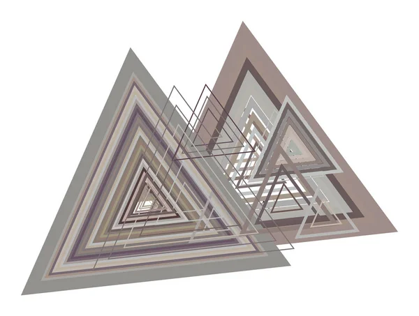 Абстрактный Концептуальный Геометрический Треугольник Хорошо Подходит Веб Страниц Графического Дизайна — стоковый вектор