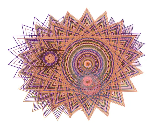 Arka plan soyut geometrik yıldız desen tasarımı için. Vektör çizim grafiği.
