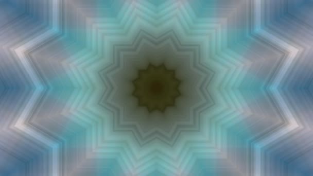 Virtual Kaleidoscope Sequence Patterns Infinity Seamless Loop Abstract Animation Good — Stock Video