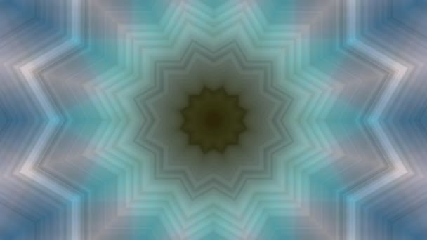 Virtuelle Kaleidoskop Sequenzmuster Unendlichkeit Oder Nahtlose Schleife Abstrakte Animation Gut — Stockvideo