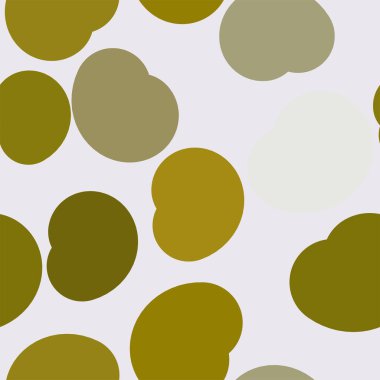 Daire veya elips, soyut geometrik arka plan deseni sorunsuz şekli. Vektör çizim grafiği.