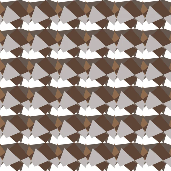 Sömlös Abstrakt Geometriskt Mönster Generativa Konst Färgbakgrund Illustration Vektorgrafik — Stock vektor