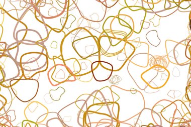 Rasgele yuvarlak şekiller desen şekli ile soyut geometrik arka plan. Vektör çizim grafiği.